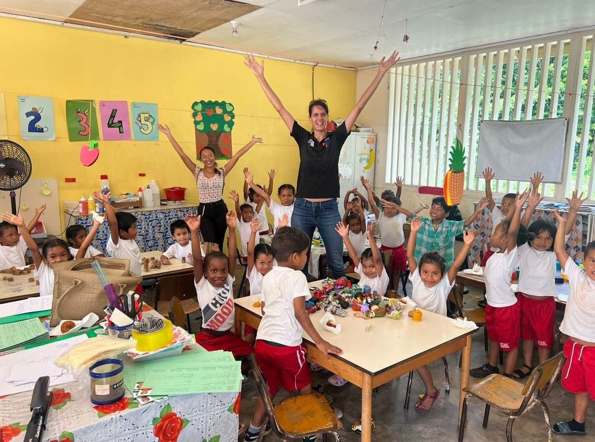 Empowerment of St. Wilhelmus school at Powakka village